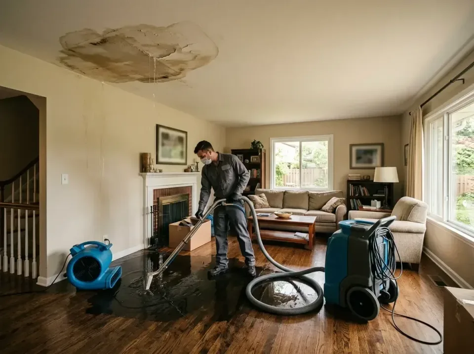 attic-pipe-burst-ceiling-drip-008 — frequently asked questions, Water Damage Restoration & Carpet Care in Westfield, MA